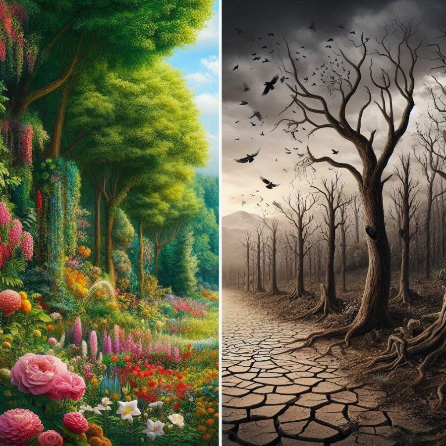 Imagem Maior-diversidade-de-plantas-vs-pouca-diversidade-de-plantas